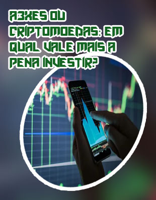 Criptomoedas ou ações